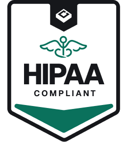 HIPAA compliance badge