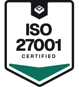 ISO 27001 compliance badge